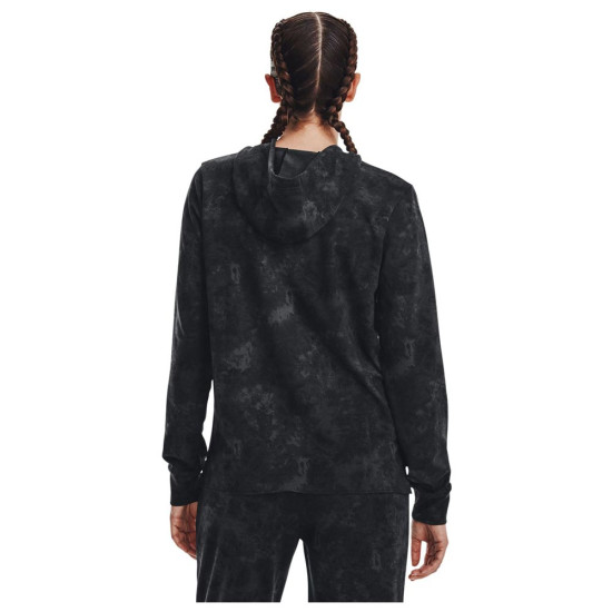 Under Armour Γυναικεία μακρυμάνικη μπλούζα Rival Terry Print Hoodie